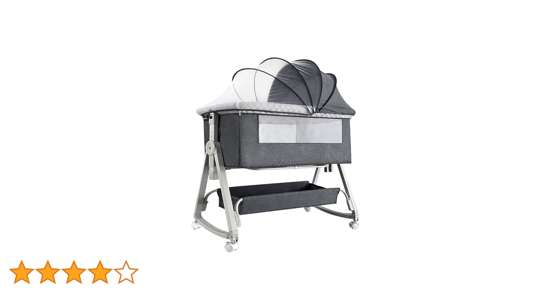 Amazon.co.jp: Kino Linpo ベビーベッド 添い寝 新生児ベッド 乳児用